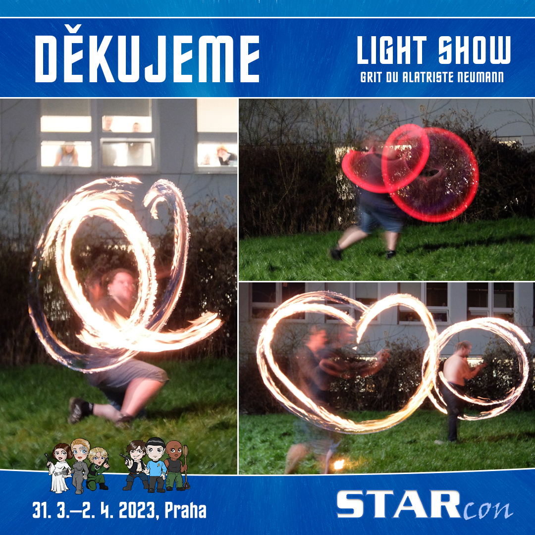 Děkujeme za Light show